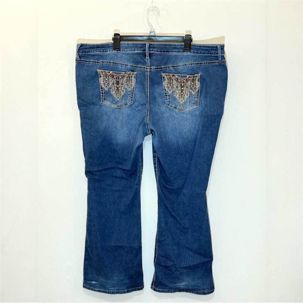 Apt 9 Jeweled Pocket Jeans 22WS